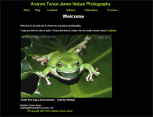 Tablet Screenshot of andrewtrevor-jones.com